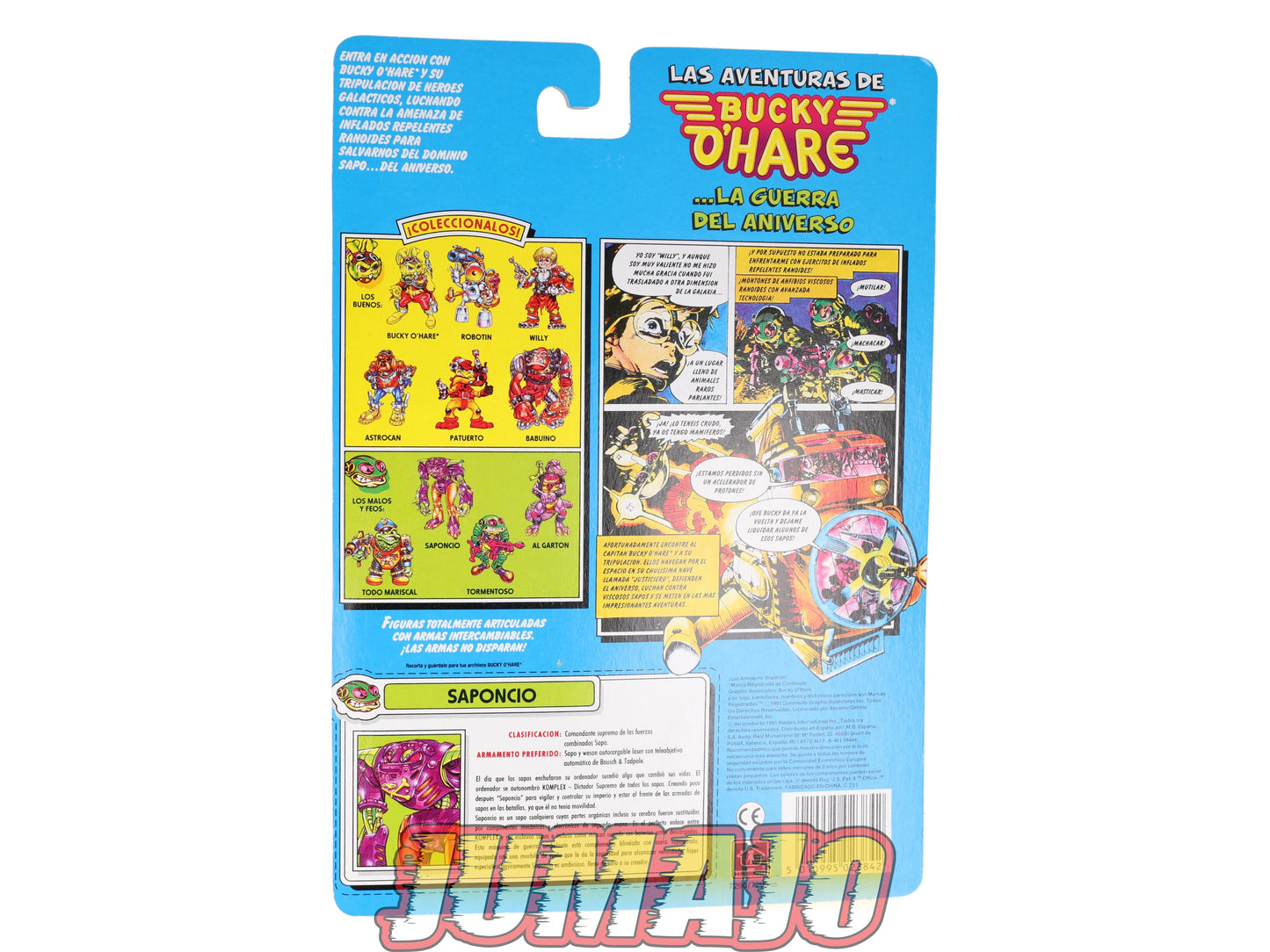 BLI54 Figurine PVC HASBRO 1991 Bucky O'Hare : Saponcio Toadborg 13cm