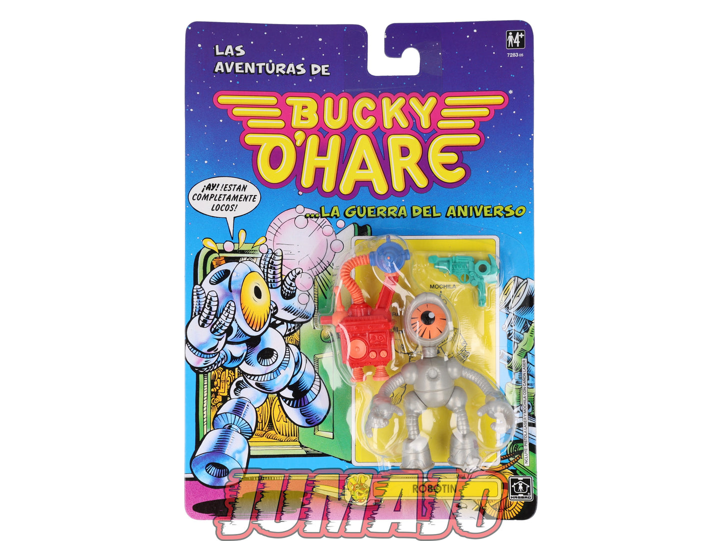 BLI56 Figurine PVC HASBRO 1991 Bucky O'Hare : Robotin A.F.C Blinky 9.5cm