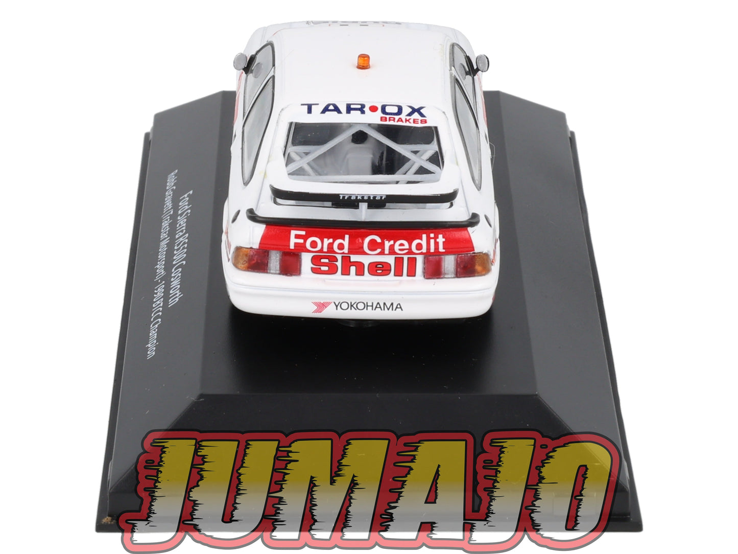 BTCC12 voiture 1/43 IXO atlas BTCC : FORD SIERRA RS500 COSWORTH #11 Robb Gravett (Trakstar Motorsport) 1990 BTCC Champion