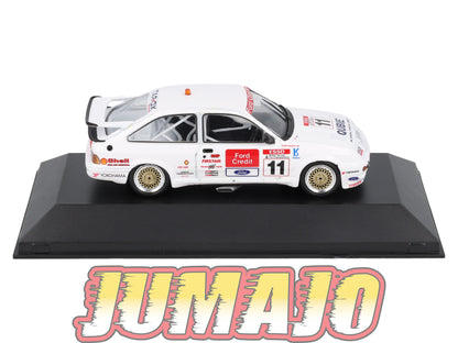 BTCC12 voiture 1/43 IXO atlas BTCC : FORD SIERRA RS500 COSWORTH #11 Robb Gravett (Trakstar Motorsport) 1990 BTCC Champion