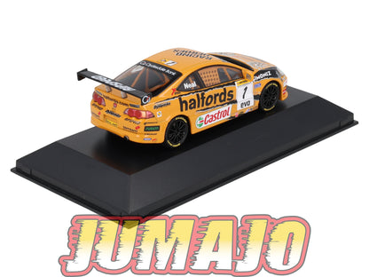 BTCC15 voiture 1/43 IXO atlas BTCC : HONDA INTEGRA TYPE-R #1 Matt Neal (Team Halfords) 2006 BTCC Champion