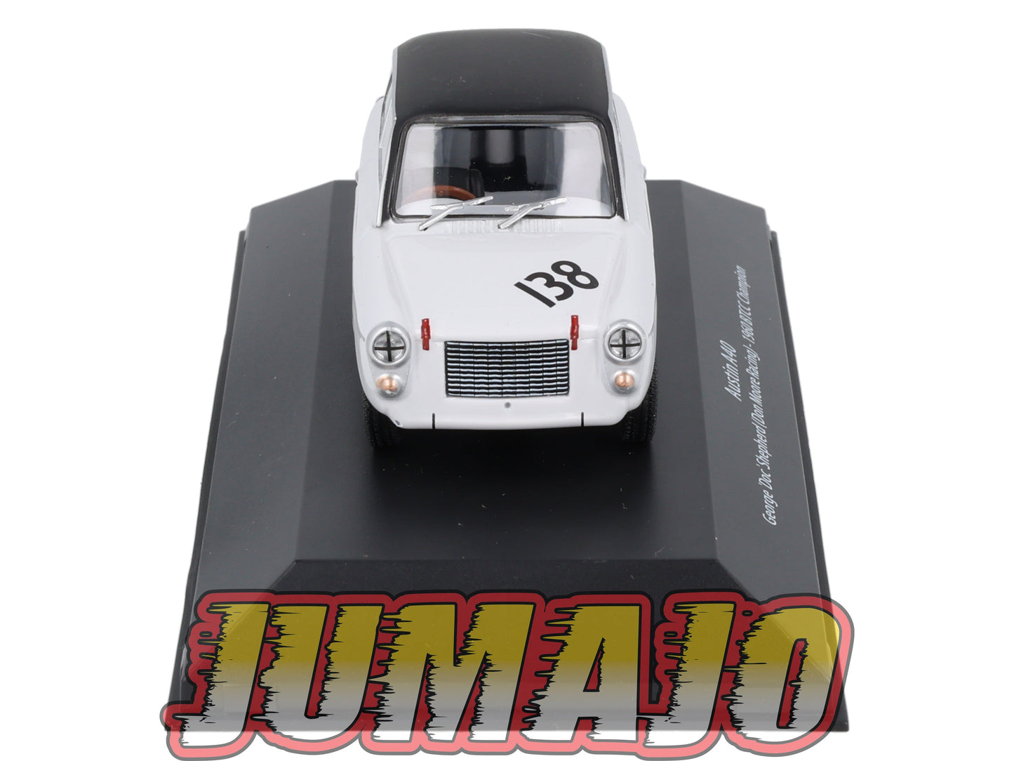 BTCC16 voiture 1/43 IXO atlas BTCC : AUSTIN A40 #138 George 'Doc' Shepherd (Don Moore Racing) 1960 BTCC Champion