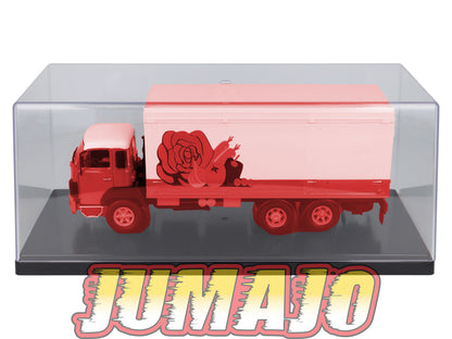 BTE12 1 Boîte vitrine Longue Camion 1/43 made in France JUMAJO