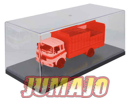 BTE12 1 Boîte vitrine Longue Camion 1/43 made in France JUMAJO