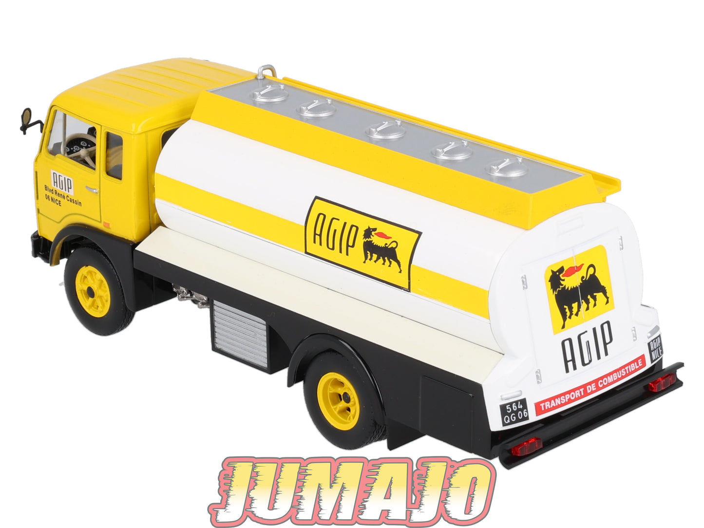 CAM10 Camions d'autrefois 1/43 Altaya IXO : FIAT 643N AGIP citerne