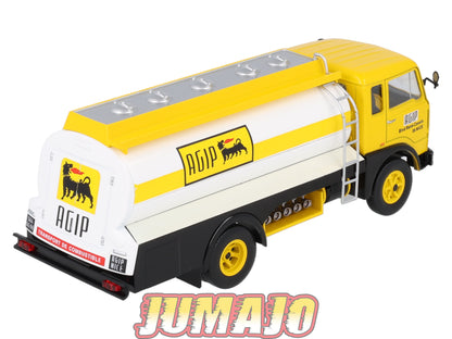 CAM10 Camions d'autrefois 1/43 Altaya IXO : FIAT 643N AGIP citerne