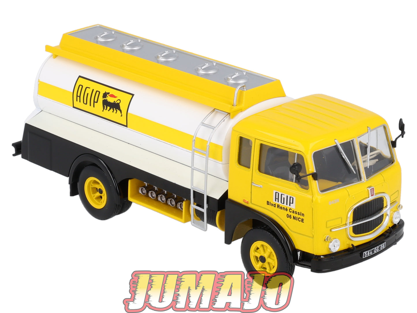 CAM10 Camions d'autrefois 1/43 Altaya IXO : FIAT 643N AGIP citerne