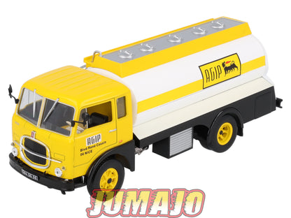 CAM10 Camions d'autrefois 1/43 Altaya IXO : FIAT 643N AGIP citerne