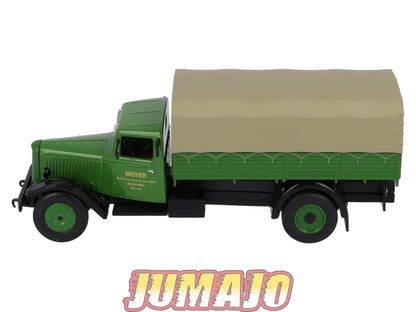 CAM110 Camions d'autrefois 1/43 Altaya IXO : CITROEN P45 Bâché Meyer