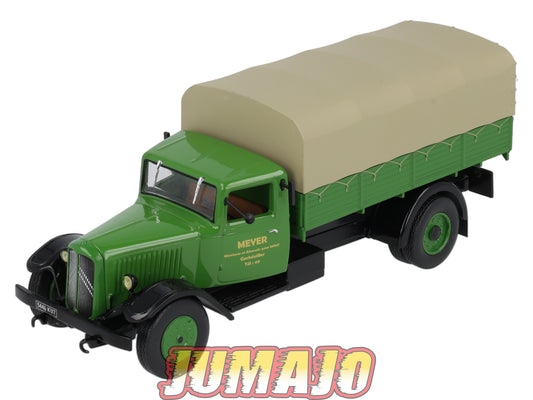 CAM110 Camions d'autrefois 1/43 Altaya IXO : CITROEN P45 Bâché Meyer