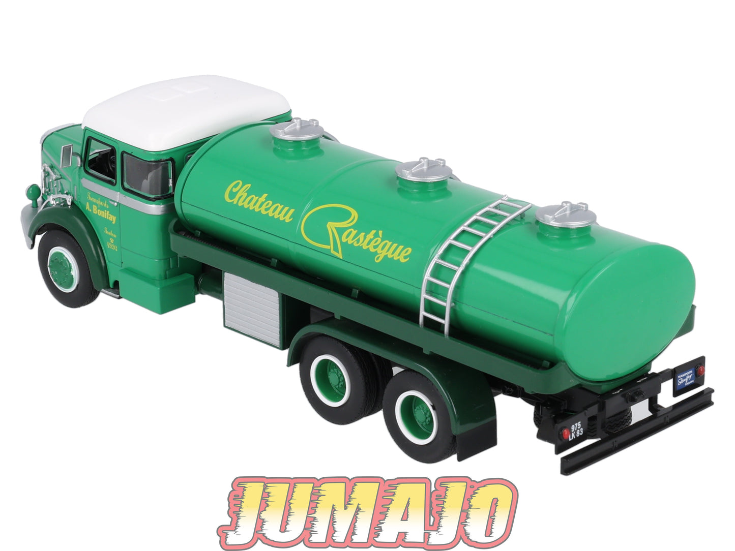 CAM111 Camions d'autrefois 1/43 Altaya IXO : BERNARD TD180 Citerne Chateau Pastèque