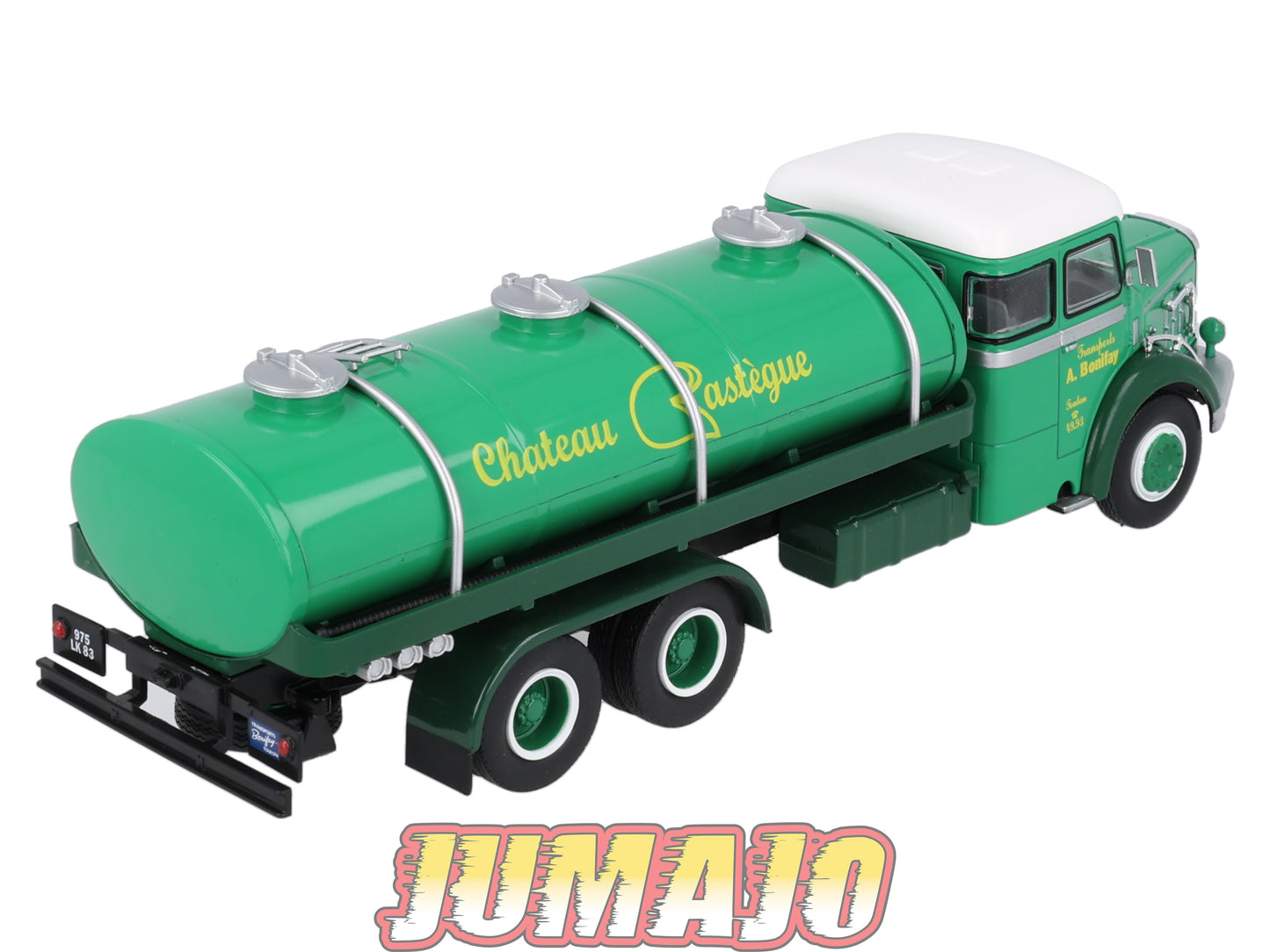 CAM111 Camions d'autrefois 1/43 Altaya IXO : BERNARD TD180 Citerne Chateau Pastèque