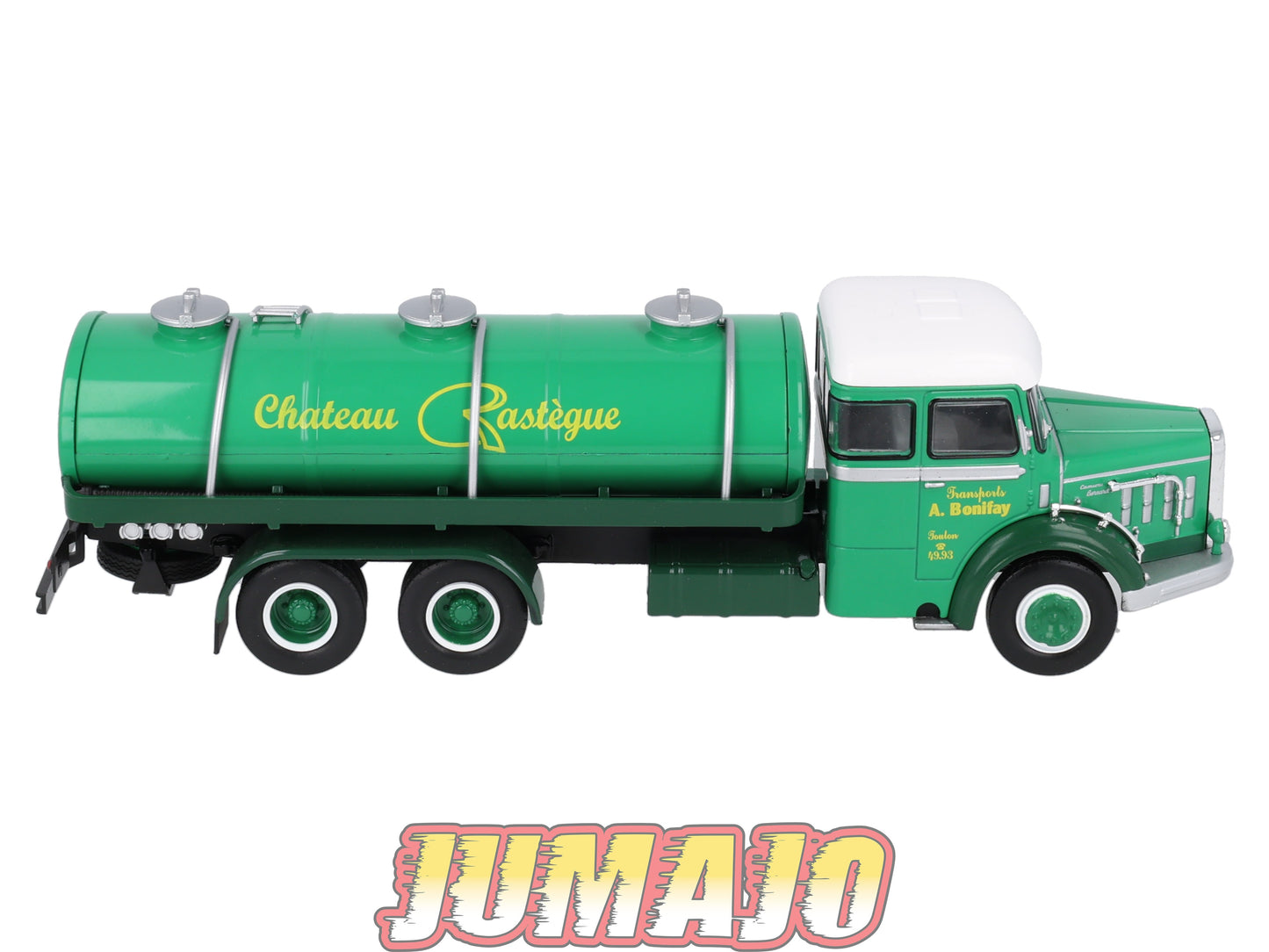 CAM111 Camions d'autrefois 1/43 Altaya IXO : BERNARD TD180 Citerne Chateau Pastèque