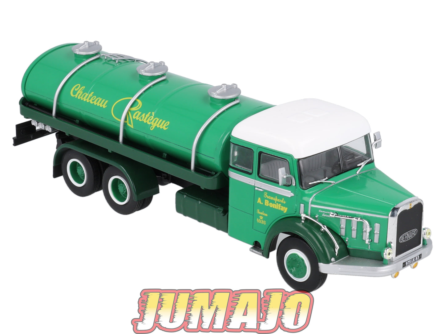 CAM111 Camions d'autrefois 1/43 Altaya IXO : BERNARD TD180 Citerne Chateau Pastèque