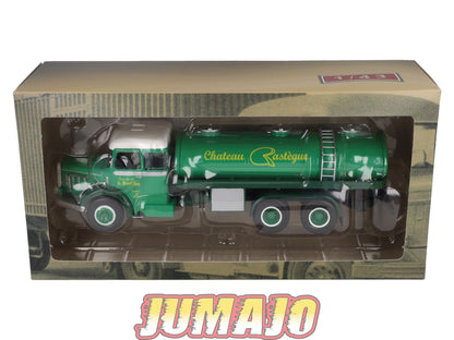 CAM111 Camions d'autrefois 1/43 Altaya IXO : BERNARD TD180 Citerne Chateau Pastèque