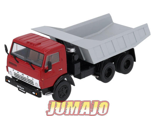 CAM114 Camions d'autrefois 1/43 Altaya IXO : KAMAZ 5511 Benne