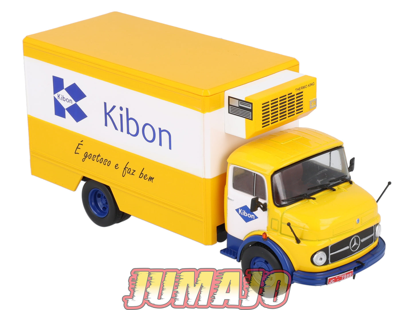 CAM117 Camions d'autrefois 1/43 Altaya IXO : MERCEDES L1113 Kibon