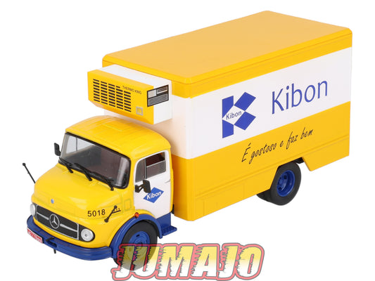CAM117 Camions d'autrefois 1/43 Altaya IXO : MERCEDES L1113 Kibon
