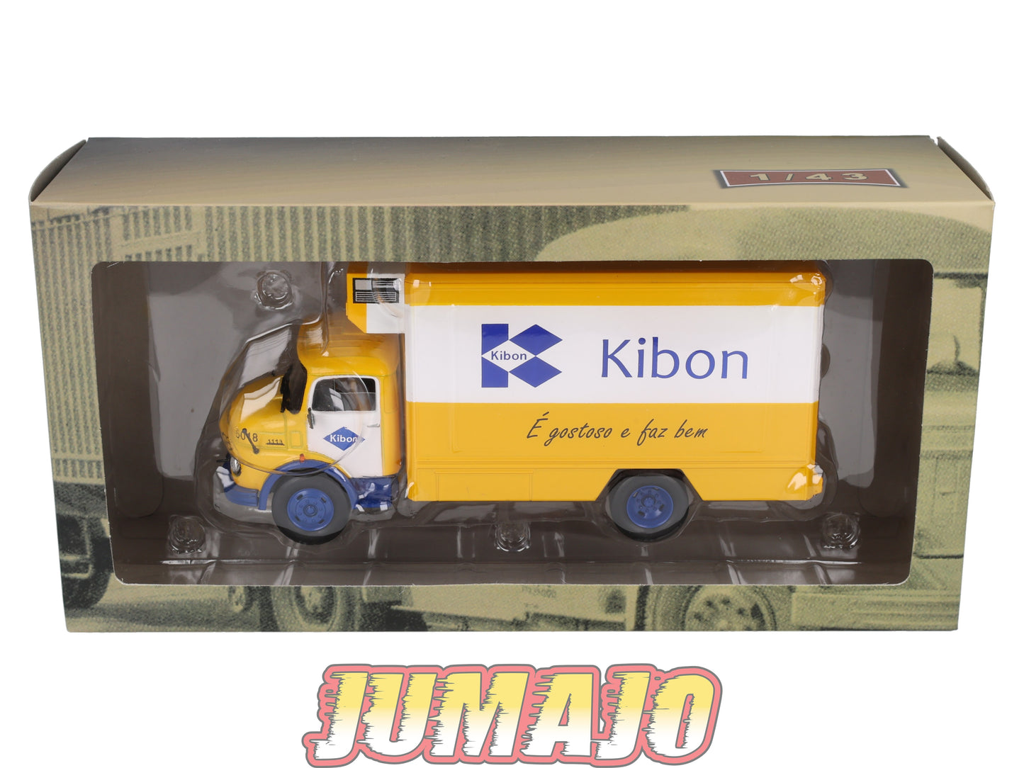 CAM117 Camions d'autrefois 1/43 Altaya IXO : MERCEDES L1113 Kibon