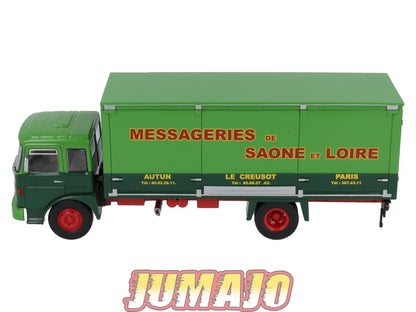 CAM121 Camions d'autrefois 1/43 Altaya IXO : SAVIEM CAB880 Messageries de Saone