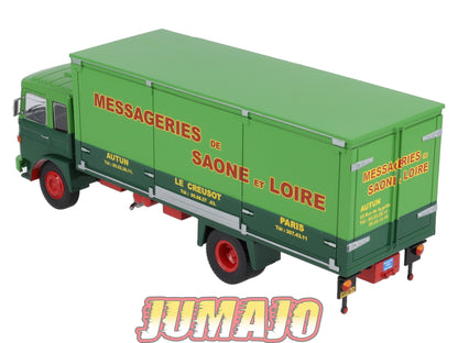 CAM121 Camions d'autrefois 1/43 Altaya IXO : SAVIEM CAB880 Messageries de Saone
