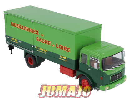 CAM121 Camions d'autrefois 1/43 Altaya IXO : SAVIEM CAB880 Messageries de Saone