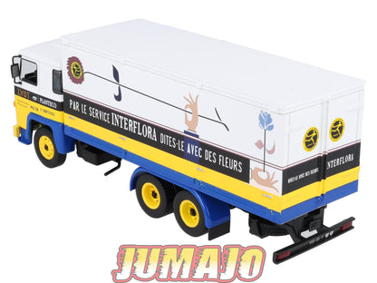CAM12 Camions d'autrefois 1/43 Altaya IXO : SCANIA Interflora
