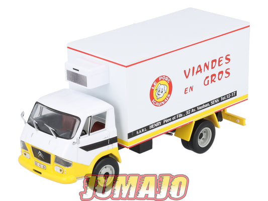 CAM132 Camions d'autrefois 1/43 Altaya IXO : CITROEN 350 Viande en gros