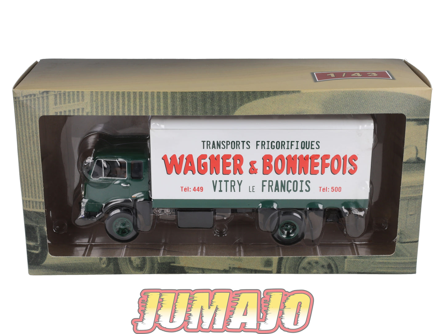 CAM134 Camions d'autrefois 1/43 Altaya IXO : FIAT 643N Wagner & Bonnefois