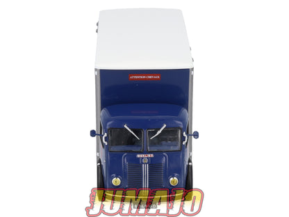 CAM15 Camions d'autrefois 1/43 Altaya IXO : BERLIET GLA Transport chevaux