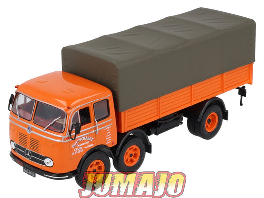 CAM16 Camions d'autrefois 1/43 Altaya IXO : MERCEDES LP 333 Bâché Buysschaert