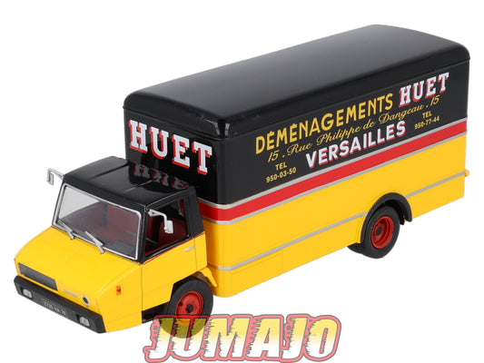 CAM18 Camions d'autrefois 1/43 Altaya IXO : BERLIET Stradair déménagements HUET