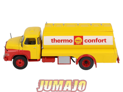 CAM23 Camions d'autrefois 1/43 Altaya IXO : MAN Citerne Kurzhauber Shell