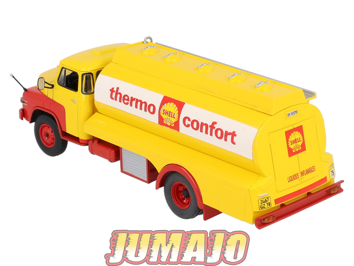 CAM23 Camions d'autrefois 1/43 Altaya IXO : MAN Citerne Kurzhauber Shell