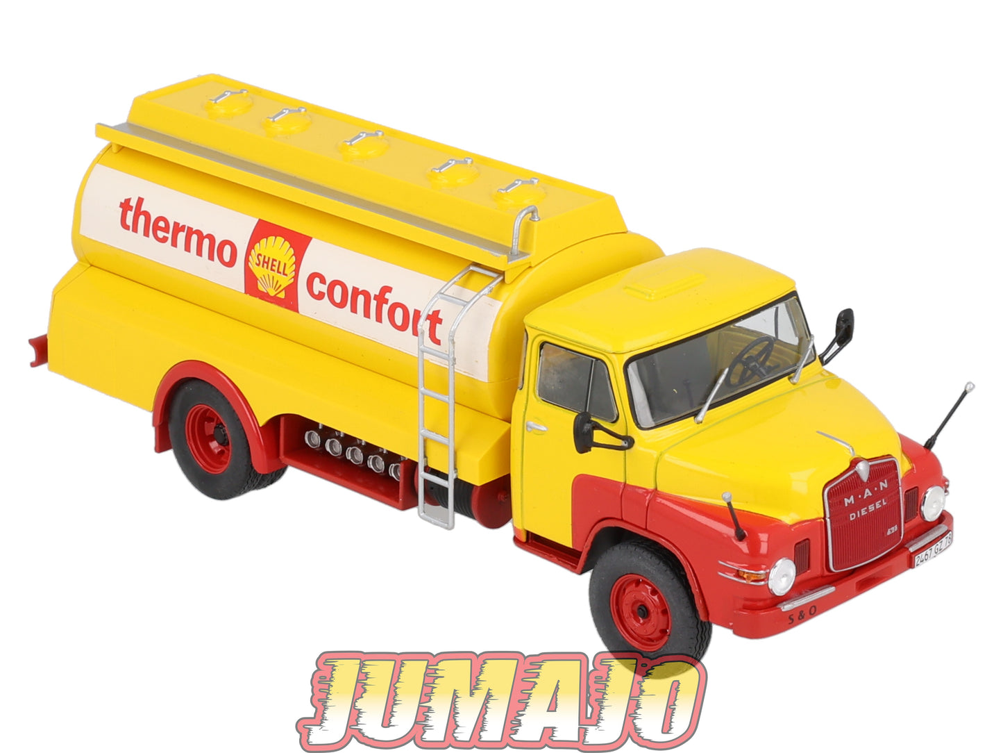CAM23 Camions d'autrefois 1/43 Altaya IXO : MAN Citerne Kurzhauber Shell