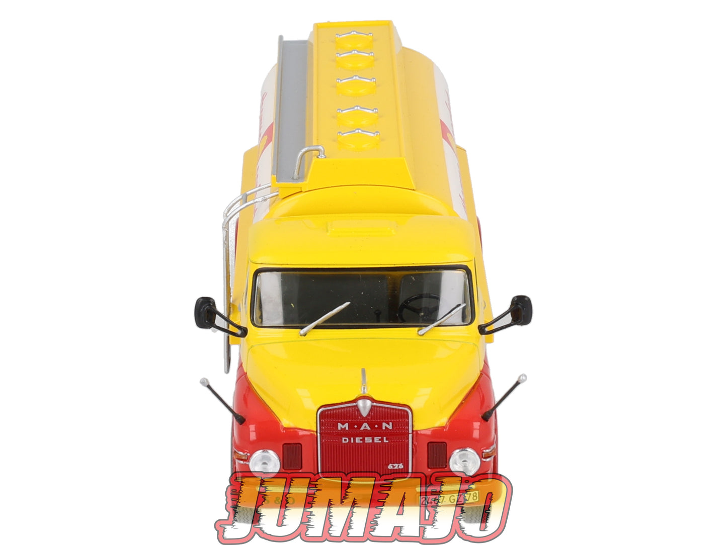CAM23 Camions d'autrefois 1/43 Altaya IXO : MAN Citerne Kurzhauber Shell