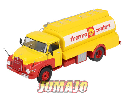 CAM23 Camions d'autrefois 1/43 Altaya IXO : MAN Citerne Kurzhauber Shell