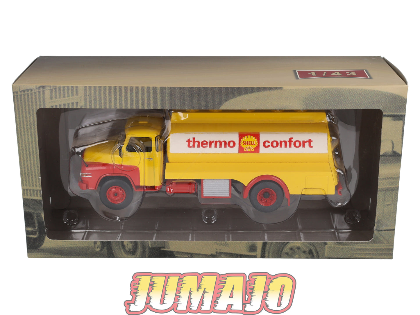 CAM23 Camions d'autrefois 1/43 Altaya IXO : MAN Citerne Kurzhauber Shell