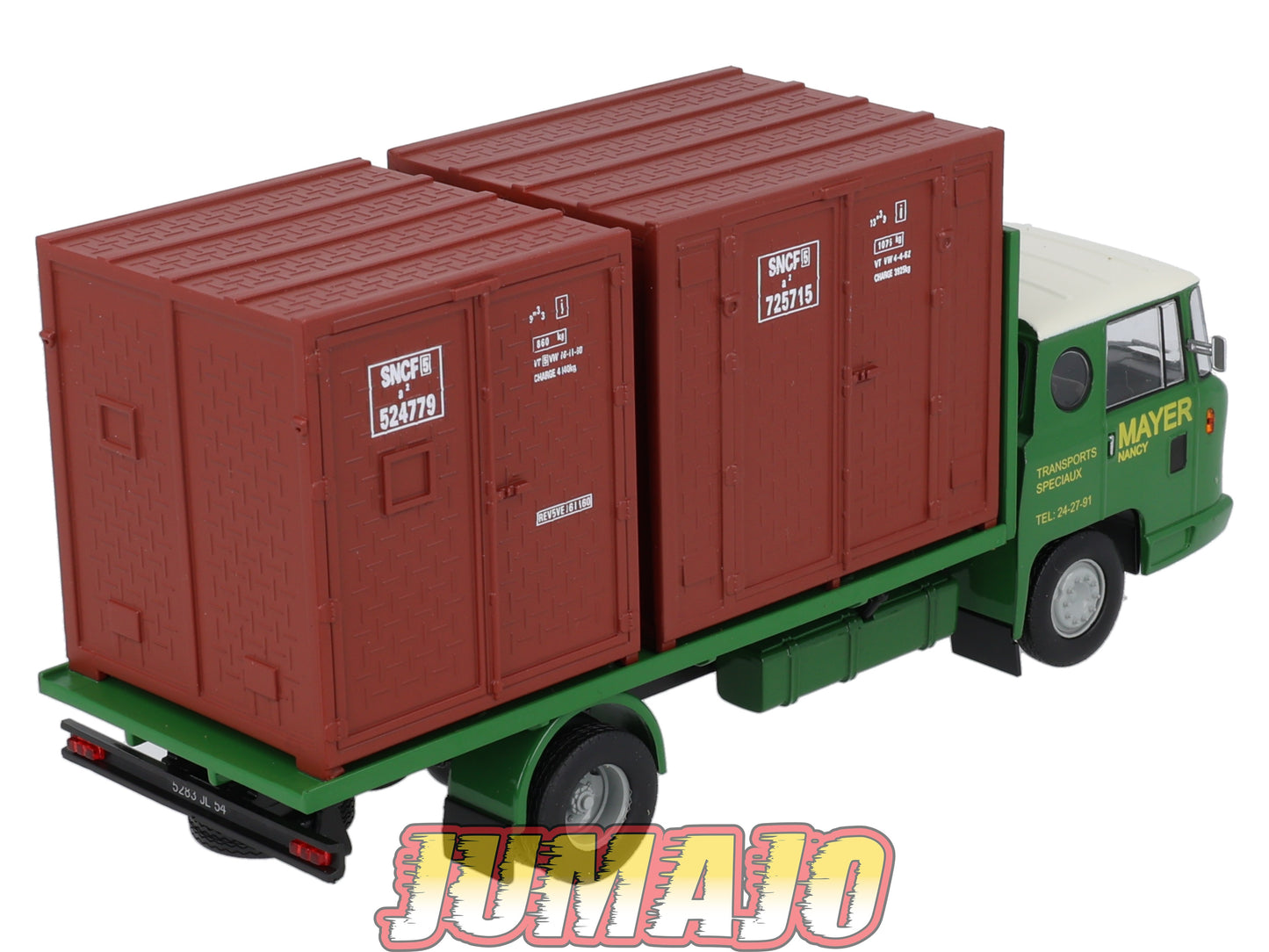 CAM24 Camions d'autrefois 1/43 Altaya IXO : BERLIET TDA Mayer SNCF