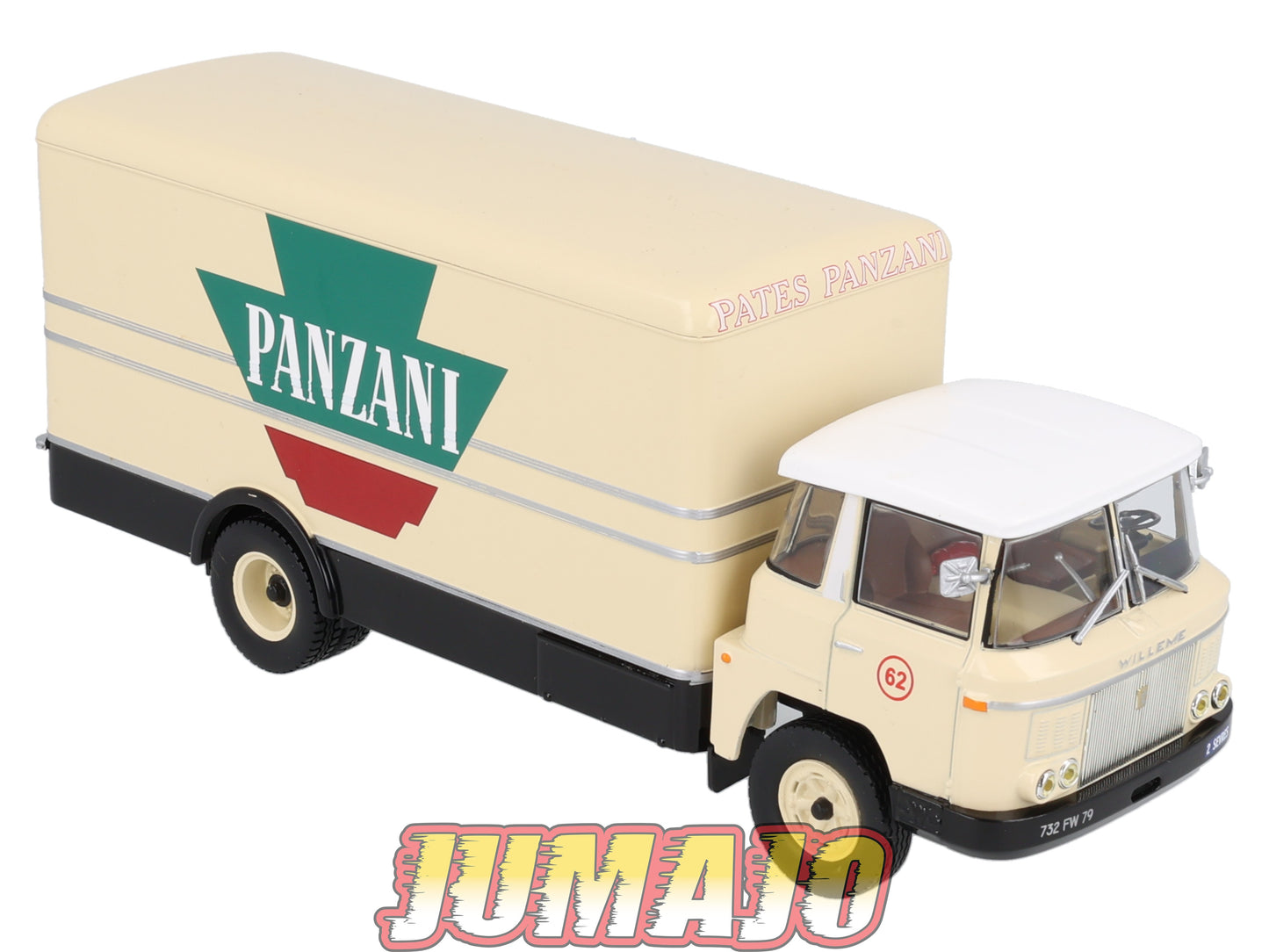 CAM26 Camions d'autrefois 1/43 Altaya IXO : WILLEME Horizon Panzani