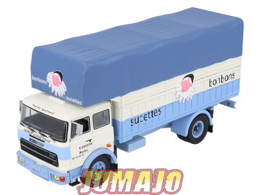 CAM27 Camions d'autrefois 1/43 Altaya IXO : UNIC 619 Sucettes bonbons