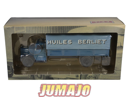 CAM28 Camions d'autrefois 1/43 Altaya IXO : BERLIET GDC bâché Huiles Berliet