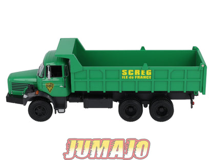 CAM33 Camions d'autrefois 1/43 Altaya IXO : BERLIET GLR 200 benne basculante SCREG