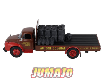 CAM35 Camions d'autrefois 1/43 Altaya IXO : BEDFORD TJ Au Bon Bougnat