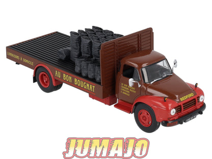 CAM35 Camions d'autrefois 1/43 Altaya IXO : BEDFORD TJ Au Bon Bougnat
