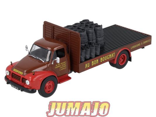 CAM35 Camions d'autrefois 1/43 Altaya IXO : BEDFORD TJ Au Bon Bougnat
