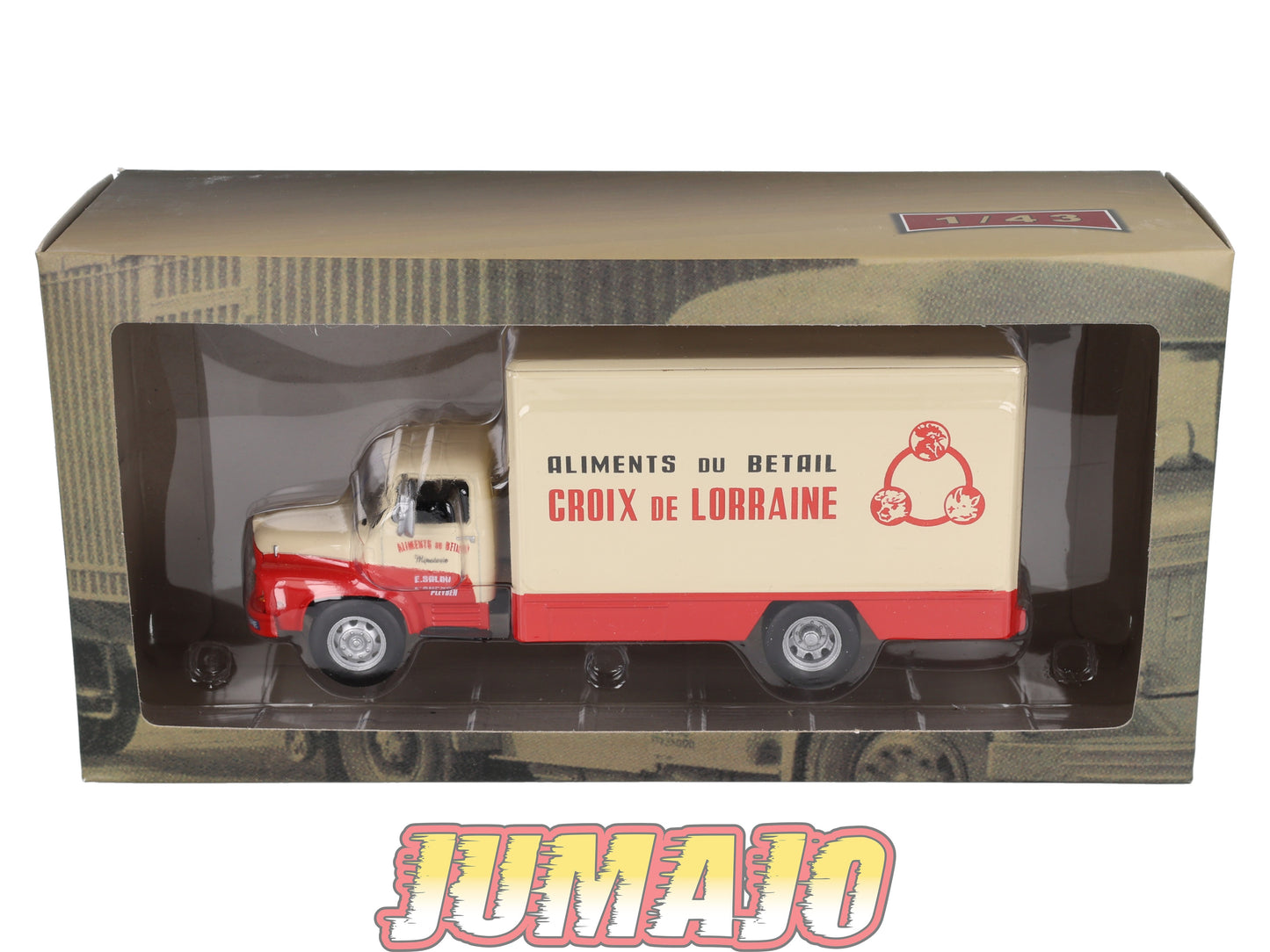 CAM39 Camions d'autrefois 1/43 Altaya IXO : UNIC MZ36 Saverne Aliments du betail