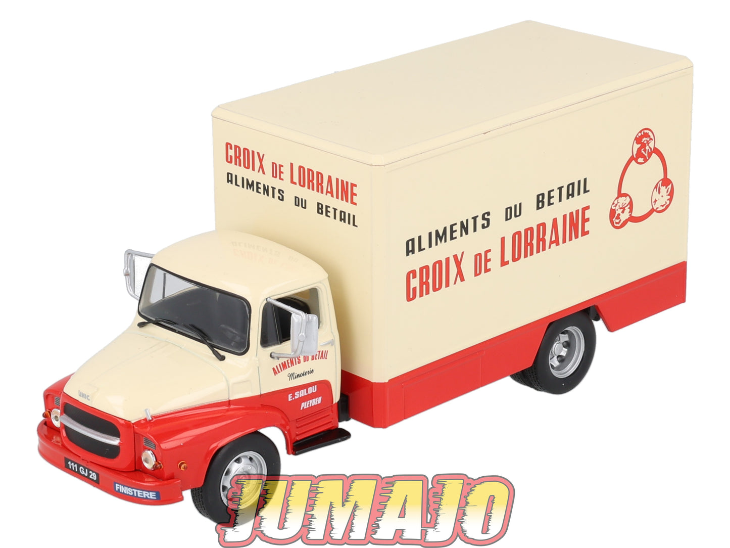 CAM39 Camions d'autrefois 1/43 Altaya IXO : UNIC MZ36 Saverne Aliments du betail