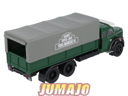 CAM40 Camions d'autrefois 1/43 Altaya IXO : BERLIET GLM M1 Bâché