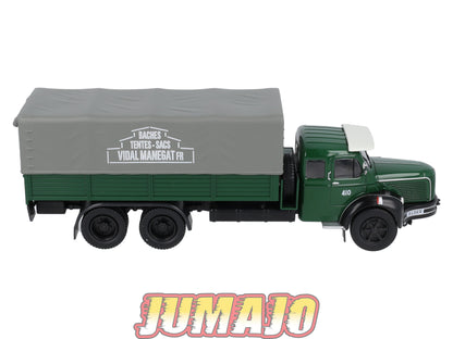 CAM40 Camions d'autrefois 1/43 Altaya IXO : BERLIET GLM M1 Bâché